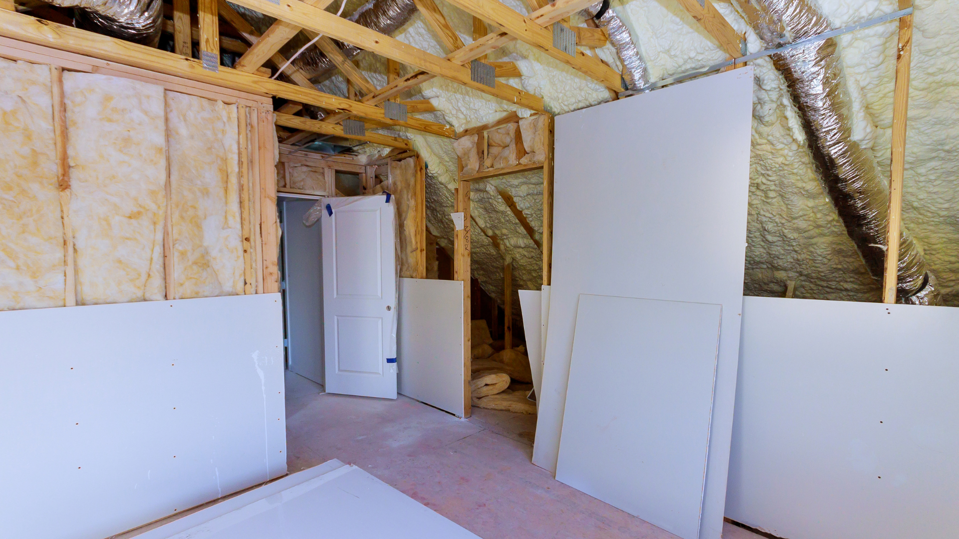 Drywall Installation by Herald Construction in Brimfield, OH